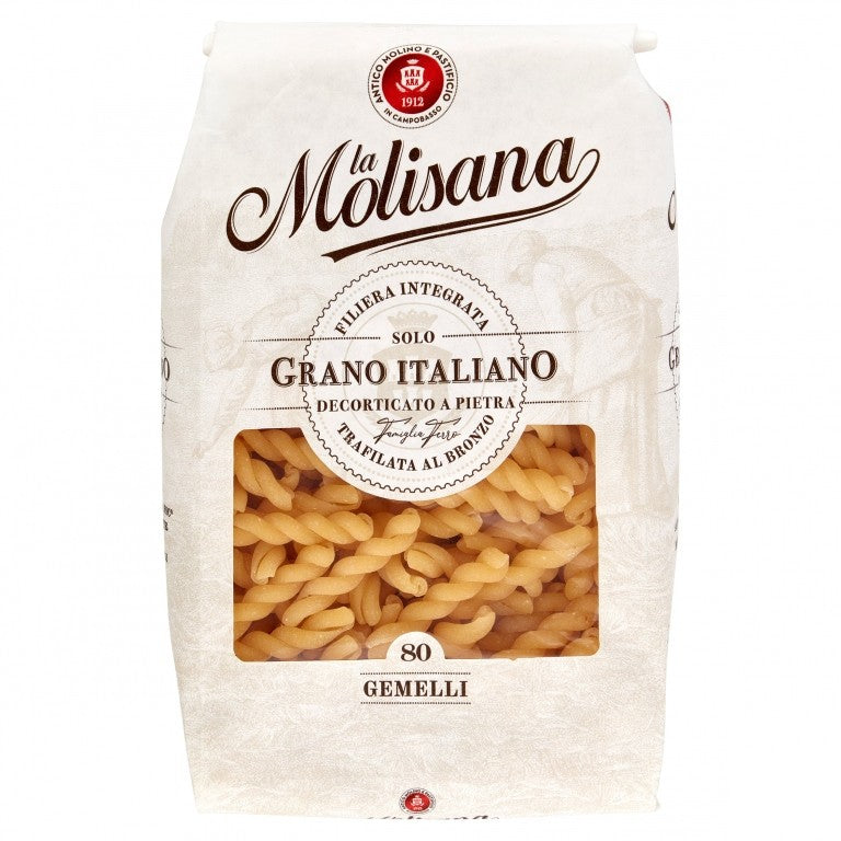 PASTA MOLISANA N.80 GEMELLI GR.500