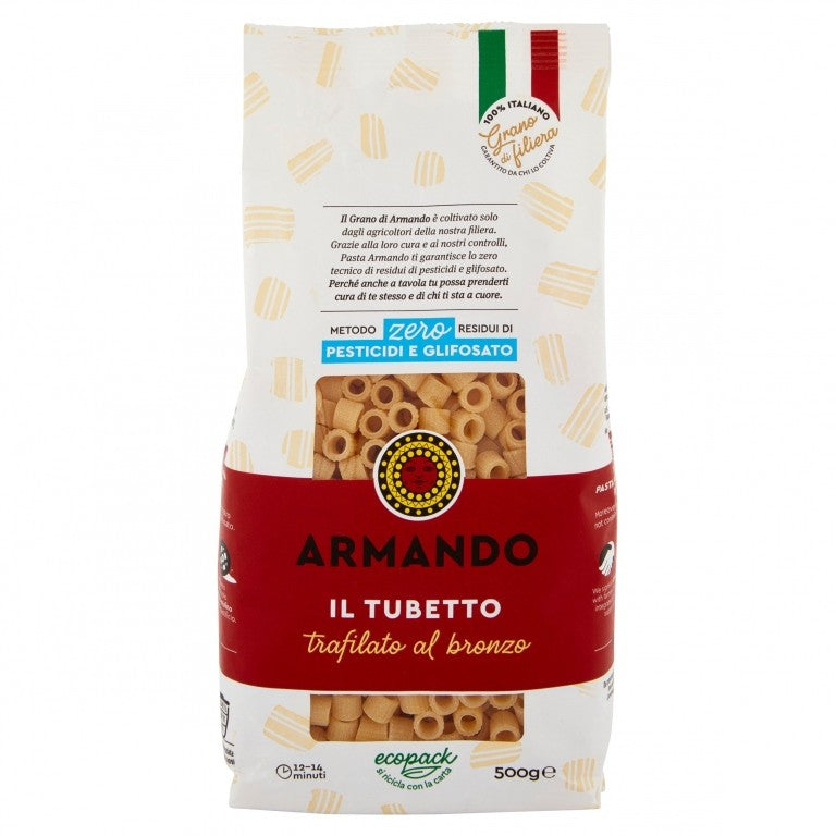 Pasta Armando Tubetto Rigato gr 500