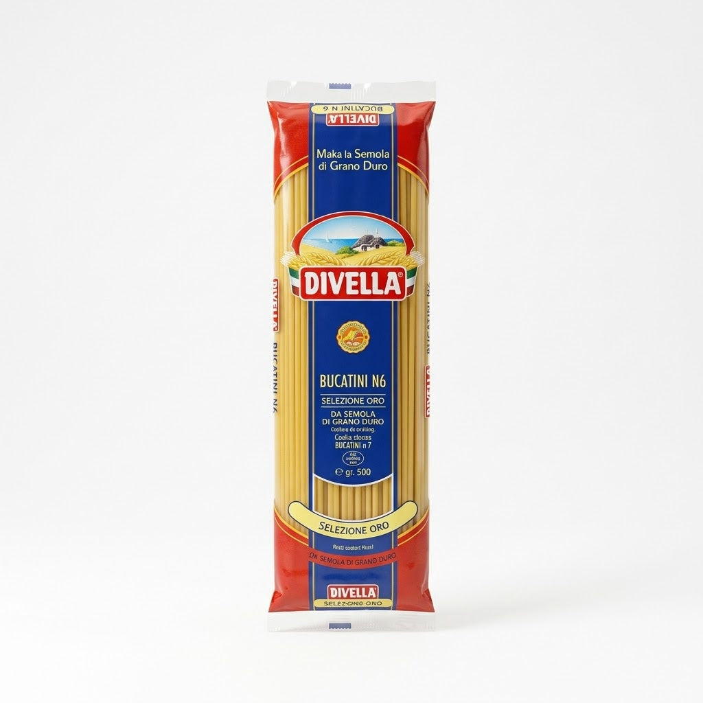 PASTA DIVELLA BUCATINI N6 GR.500